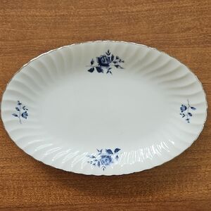 Vintage Mikasa Bella Fleur Oval Dish